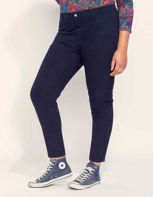 Pantalon cigarette grande taille CLAUDIA
