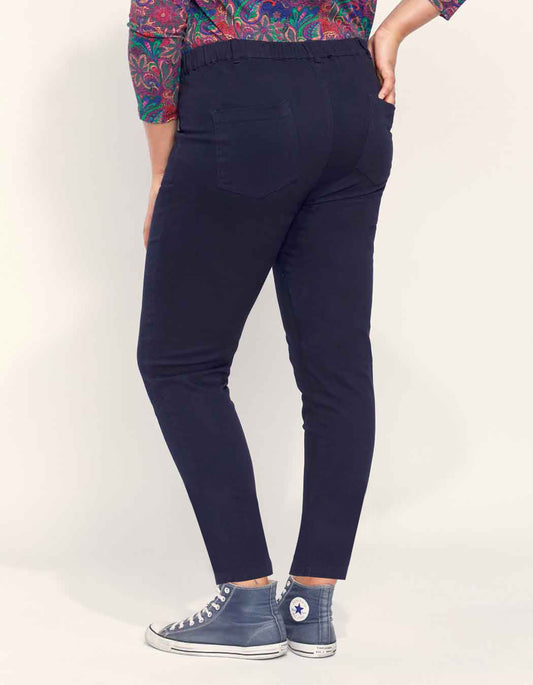 Pantalon cigarette grande taille CLAUDIA