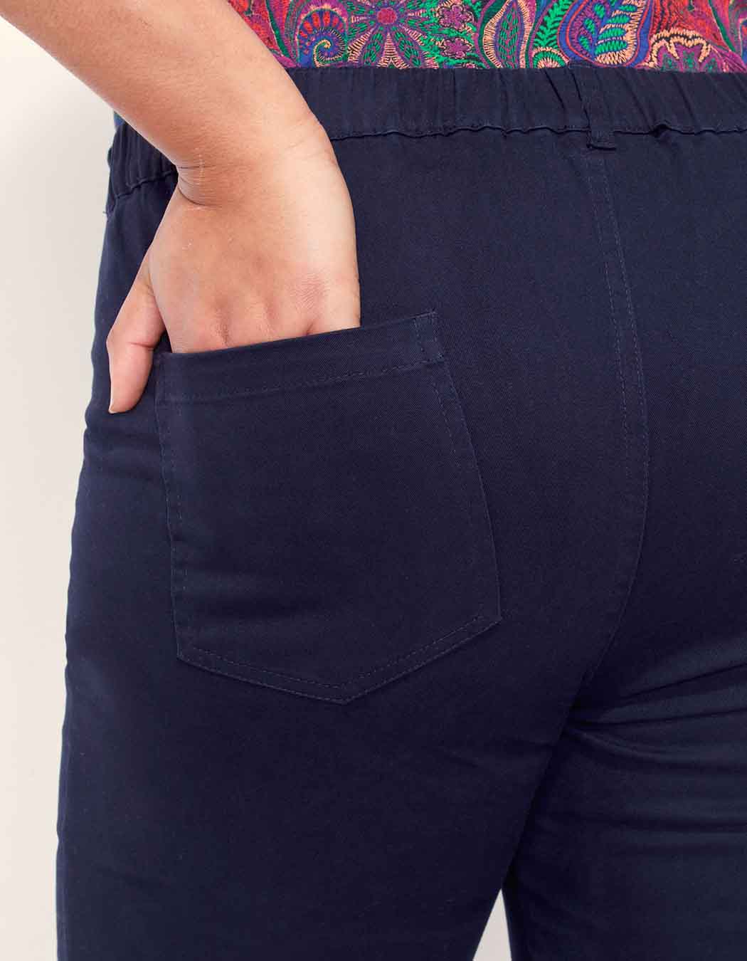 Pantalon cigarette grande taille CLAUDIA