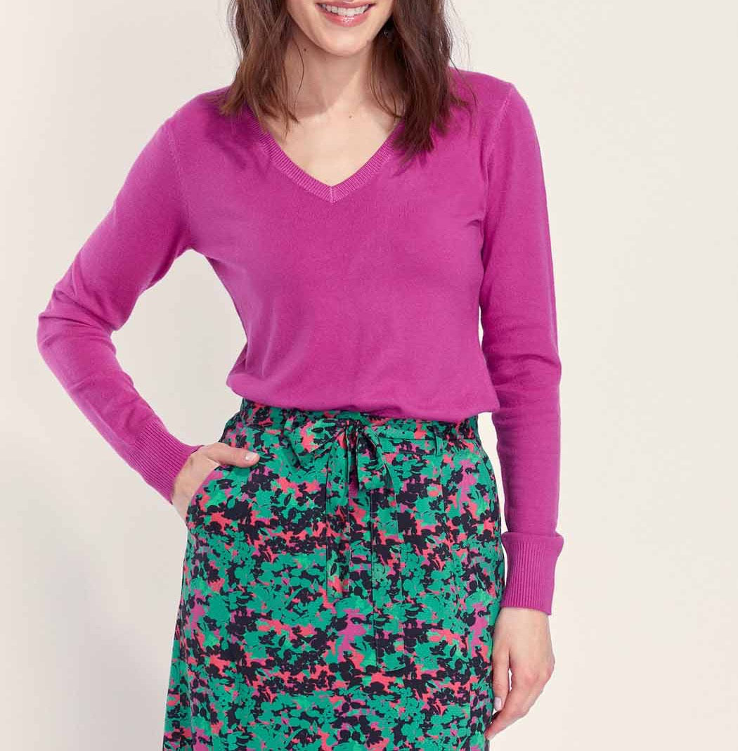 Pull maille ajusté  HAYA