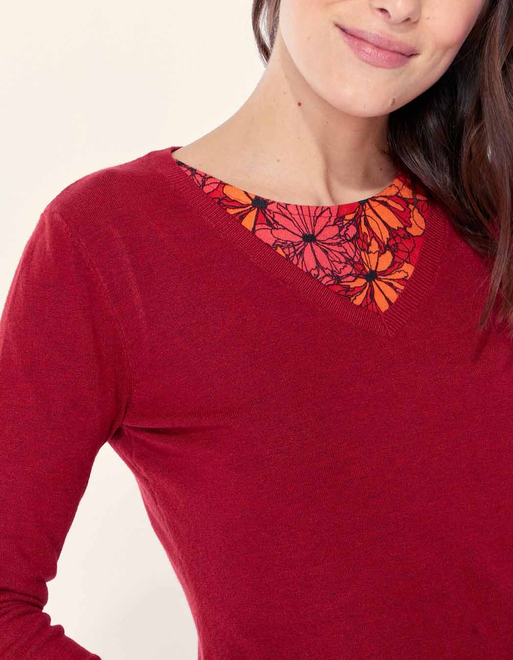 Pull maille ajusté  HAYA