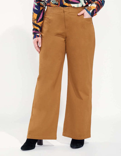 Pantalon coton droit large JAROGI