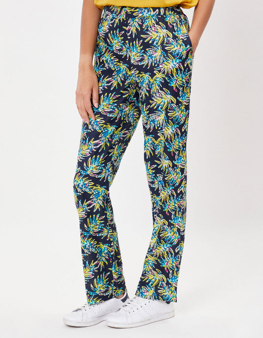 Pantalon droit coton bio JONA PRINT