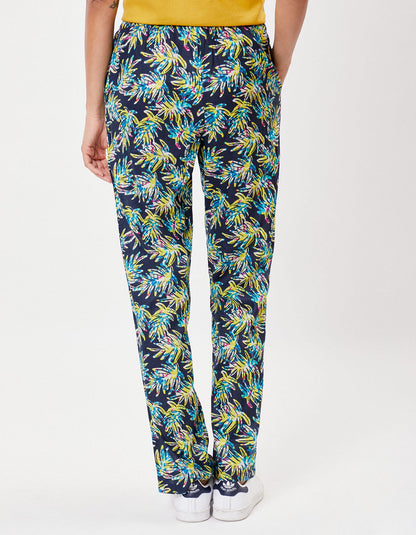 Pantalon droit coton bio JONA PRINT