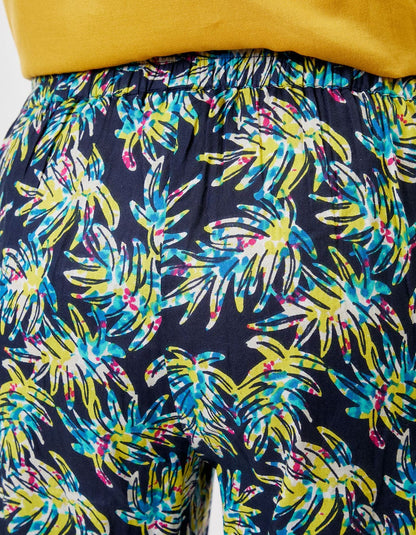 Pantalon droit coton bio JONA PRINT