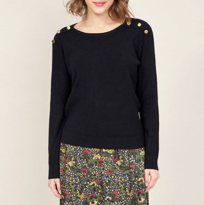 Pull maille boutons KOGA