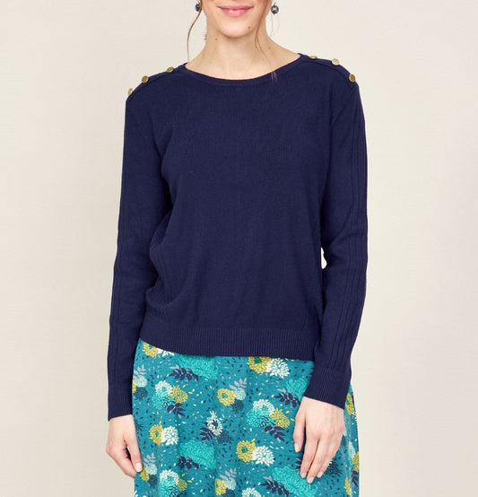 Pull maille boutons KOGA