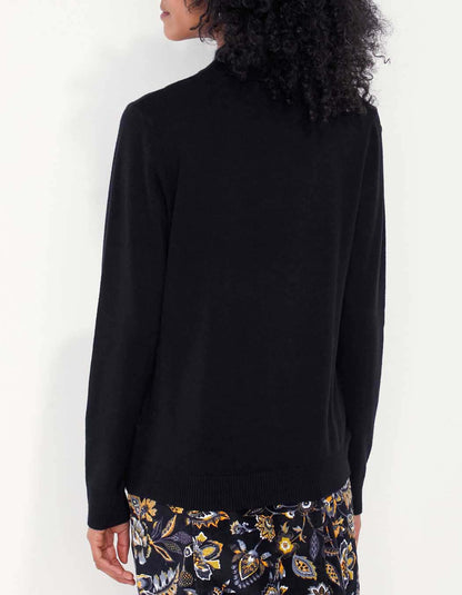 Pull maille col cheminée ADELEX
