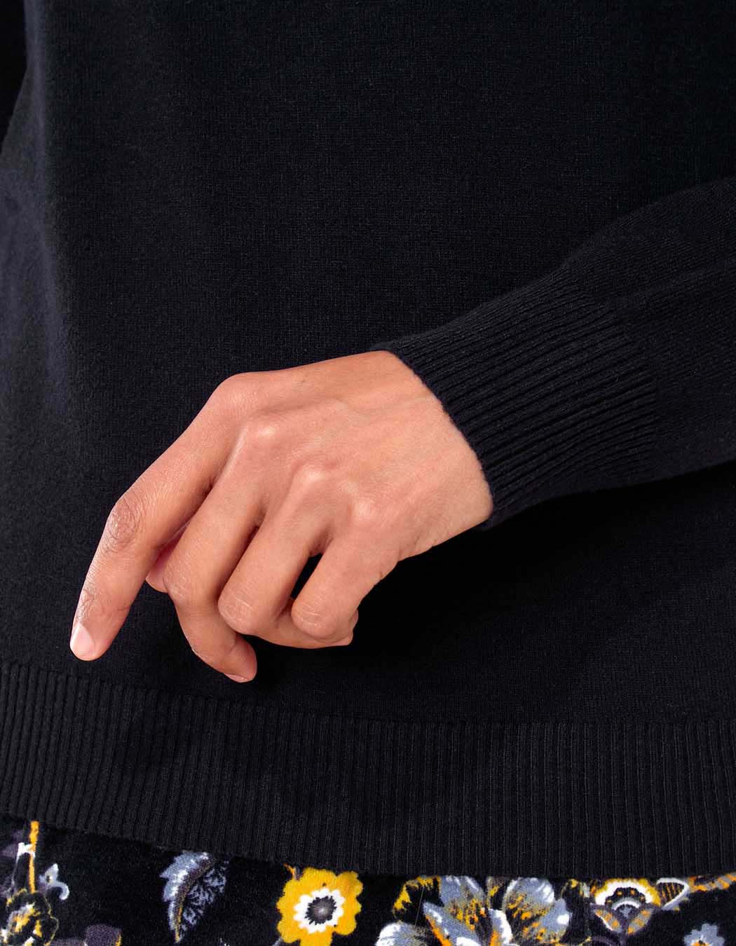 Pull maille col cheminée ADELEX