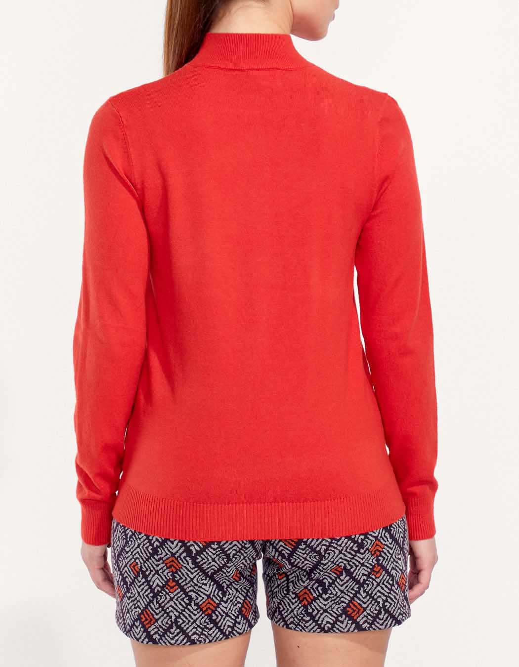 Pull maille col cheminée ADELEX
