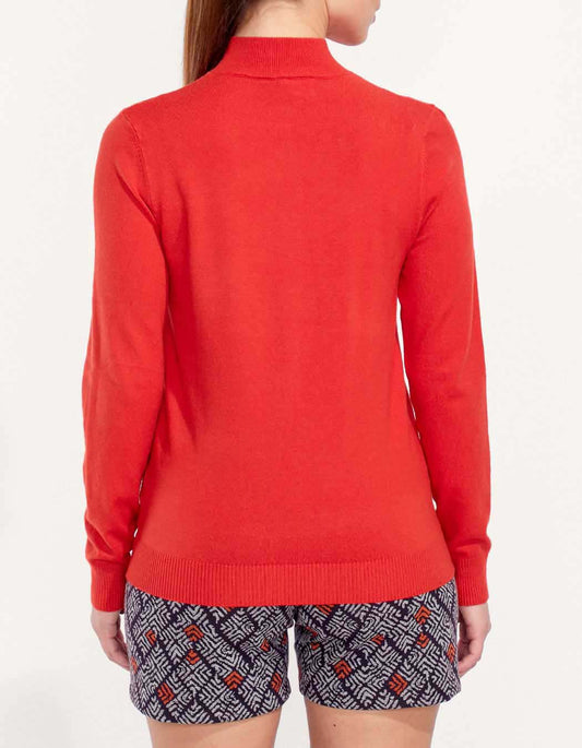 Pull maille col cheminée ADELEX