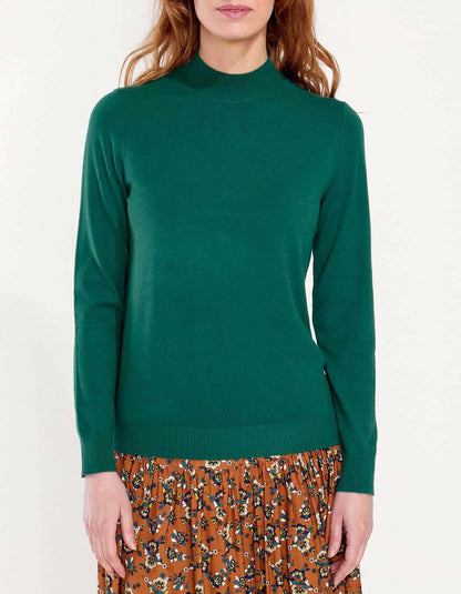 Pull maille col cheminée ADELEX