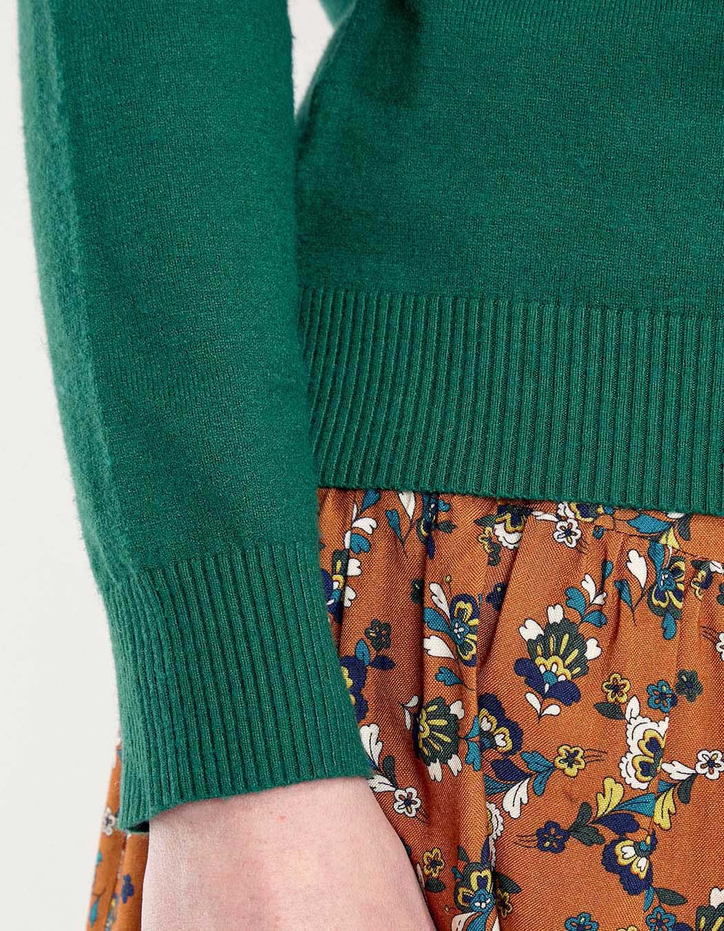 Pull maille col cheminée ADELEX