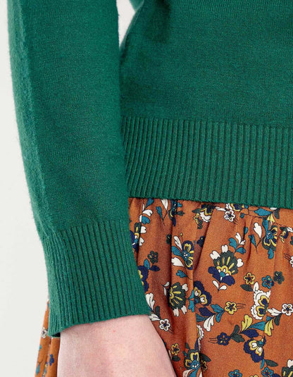 Pull maille col cheminée ADELEX