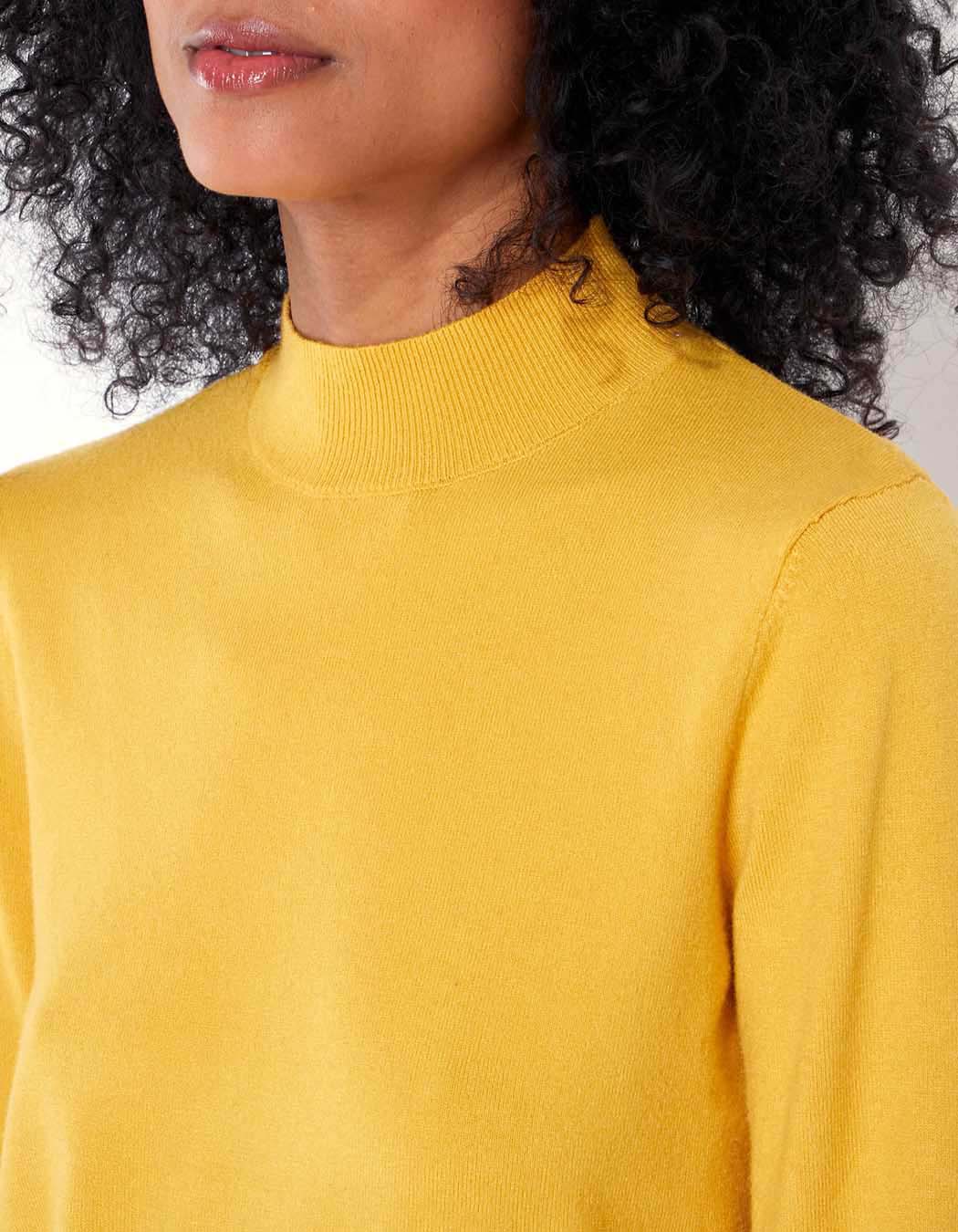 Pull maille col cheminée ADELEX