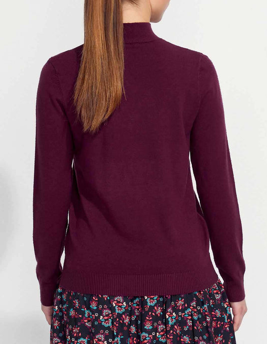 Pull maille col cheminée ADELEX