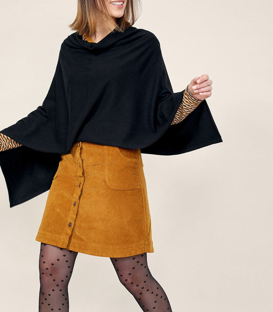 Poncho maille LAYAMA