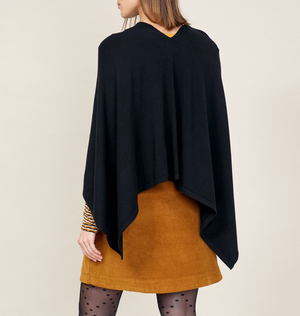 Poncho maille LAYAMA