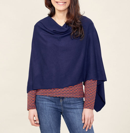 Poncho maille LAYAMA