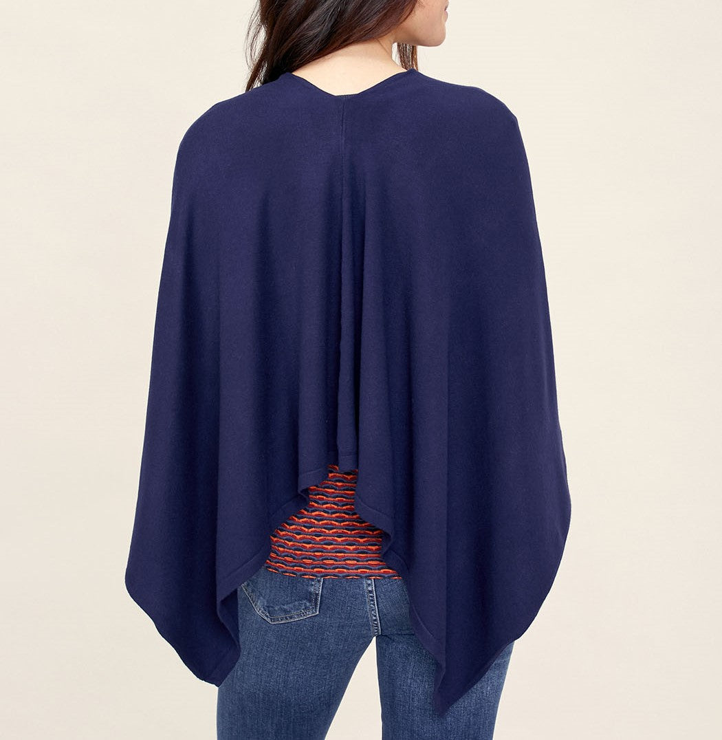 Poncho maille LAYAMA