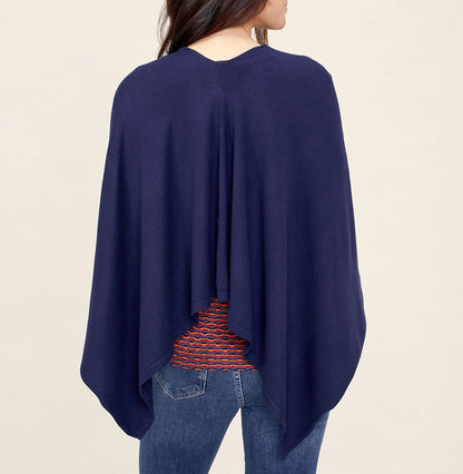 Poncho maille LAYAMA