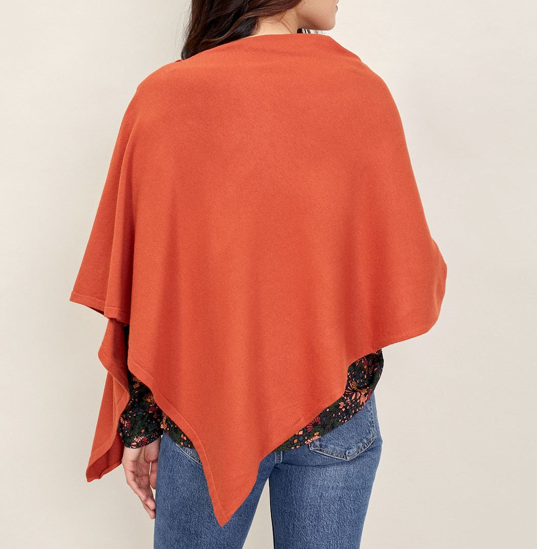 Poncho maille LAYAMA