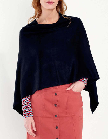 Poncho maille LAYAMA