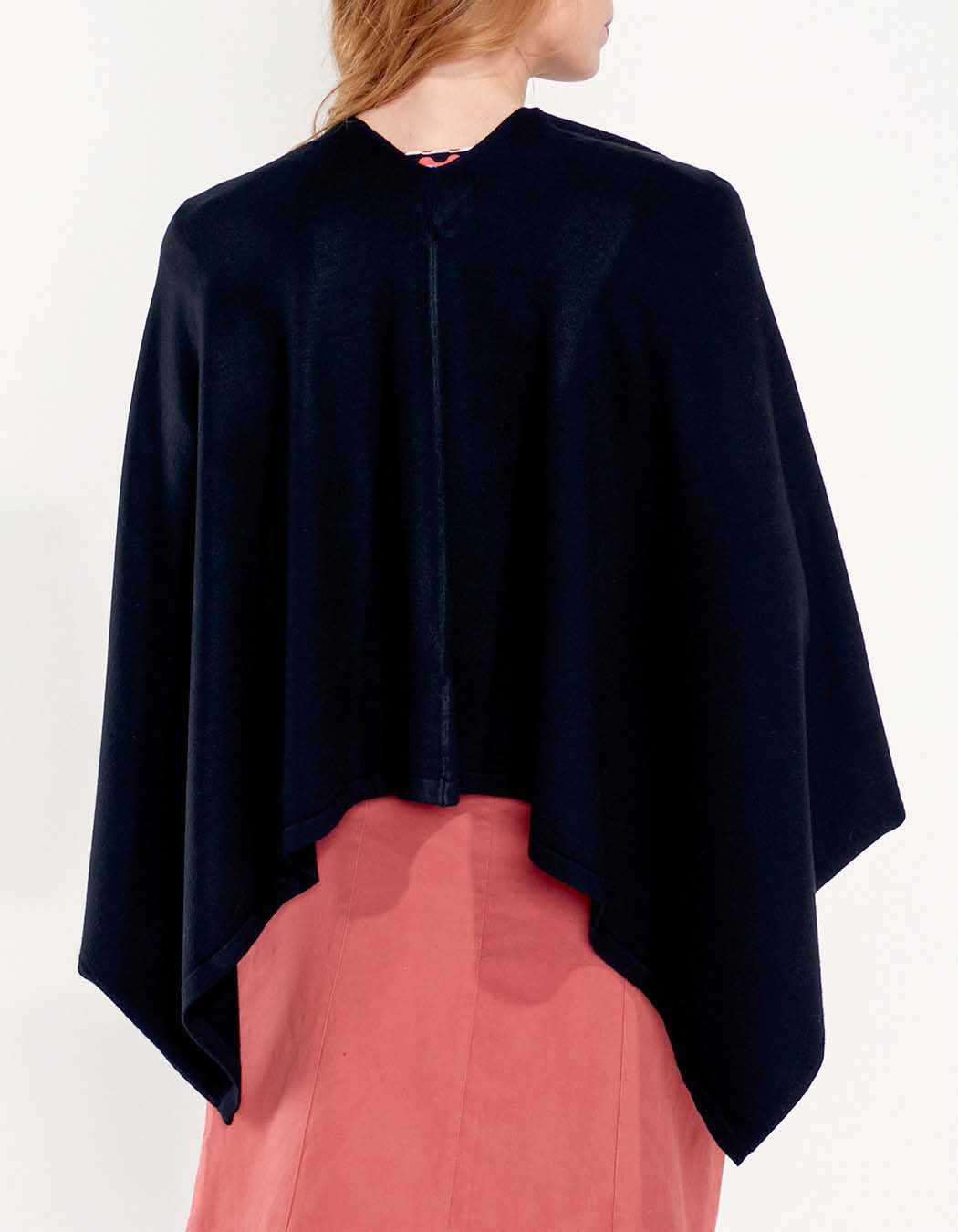 Poncho maille LAYAMA