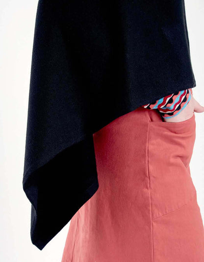 Poncho maille LAYAMA