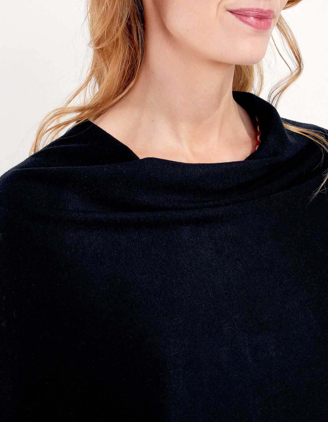 Poncho maille LAYAMA