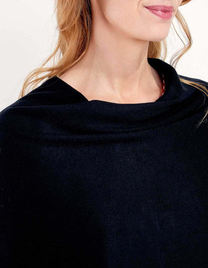 Poncho maille LAYAMA