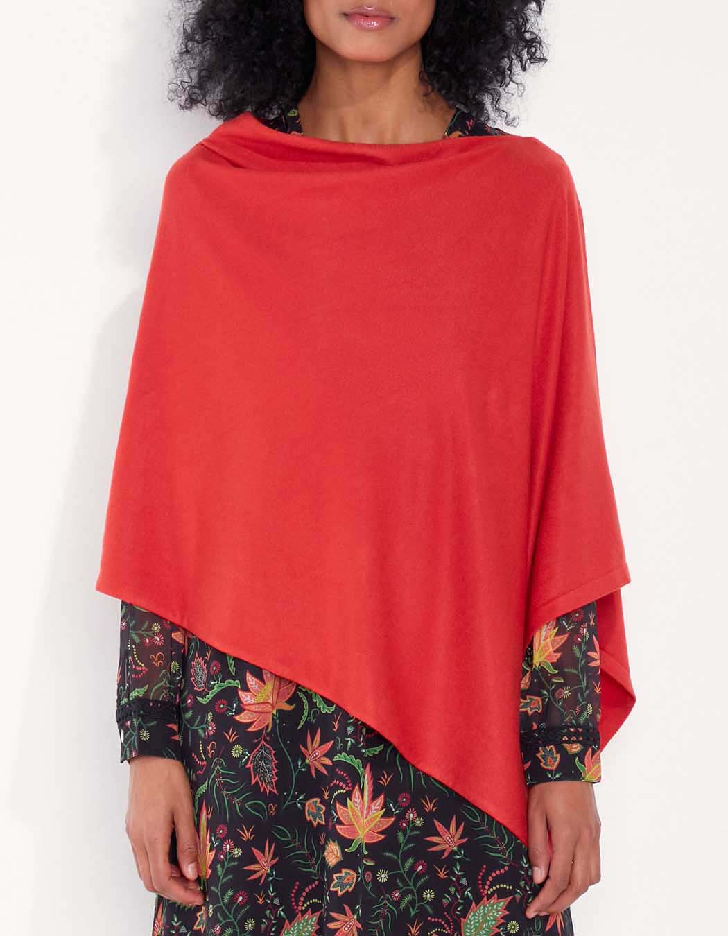 Poncho maille LAYAMA