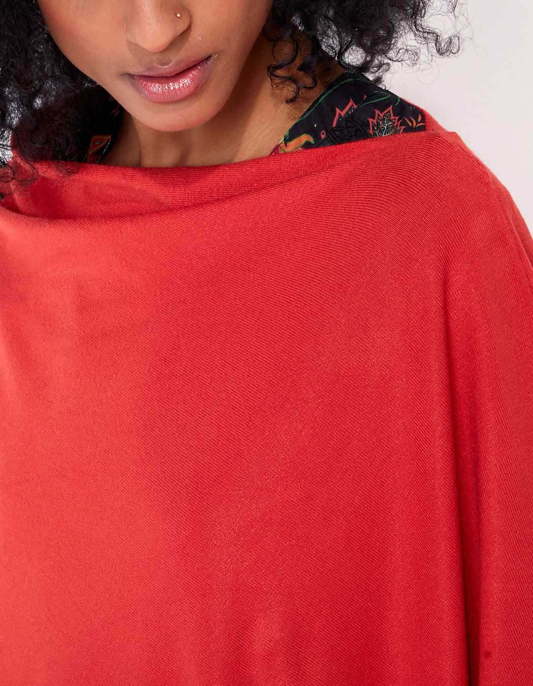 Poncho maille LAYAMA