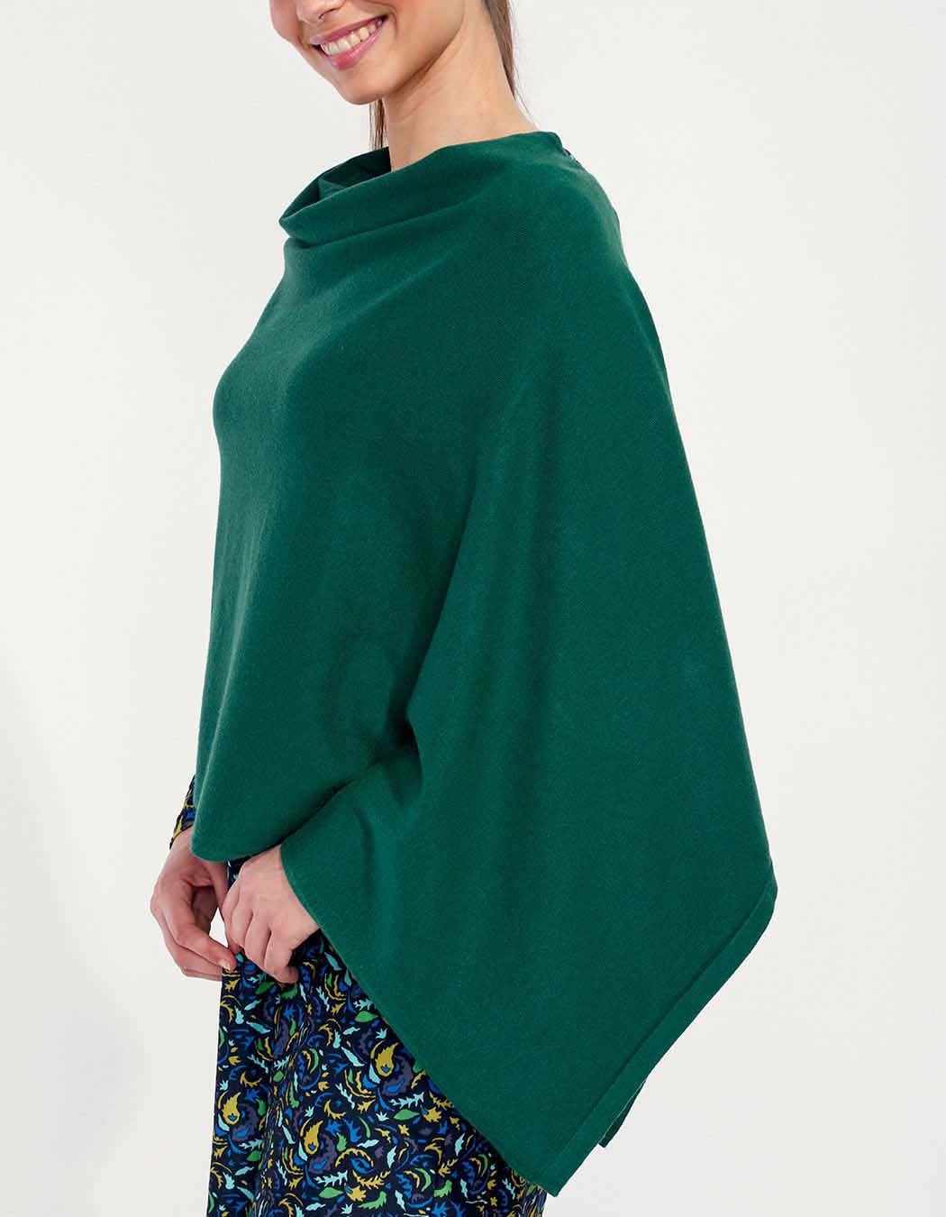 Poncho maille LAYAMA