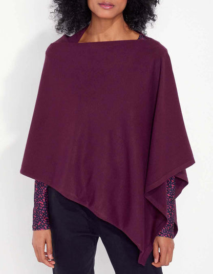 Poncho maille LAYAMA