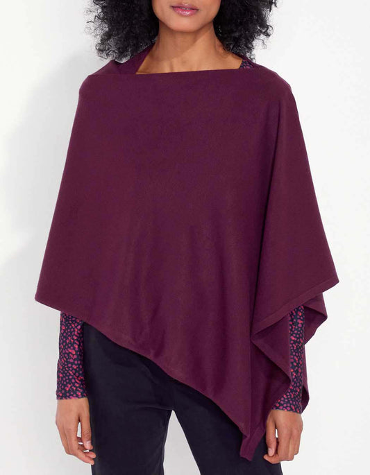 Poncho maille LAYAMA