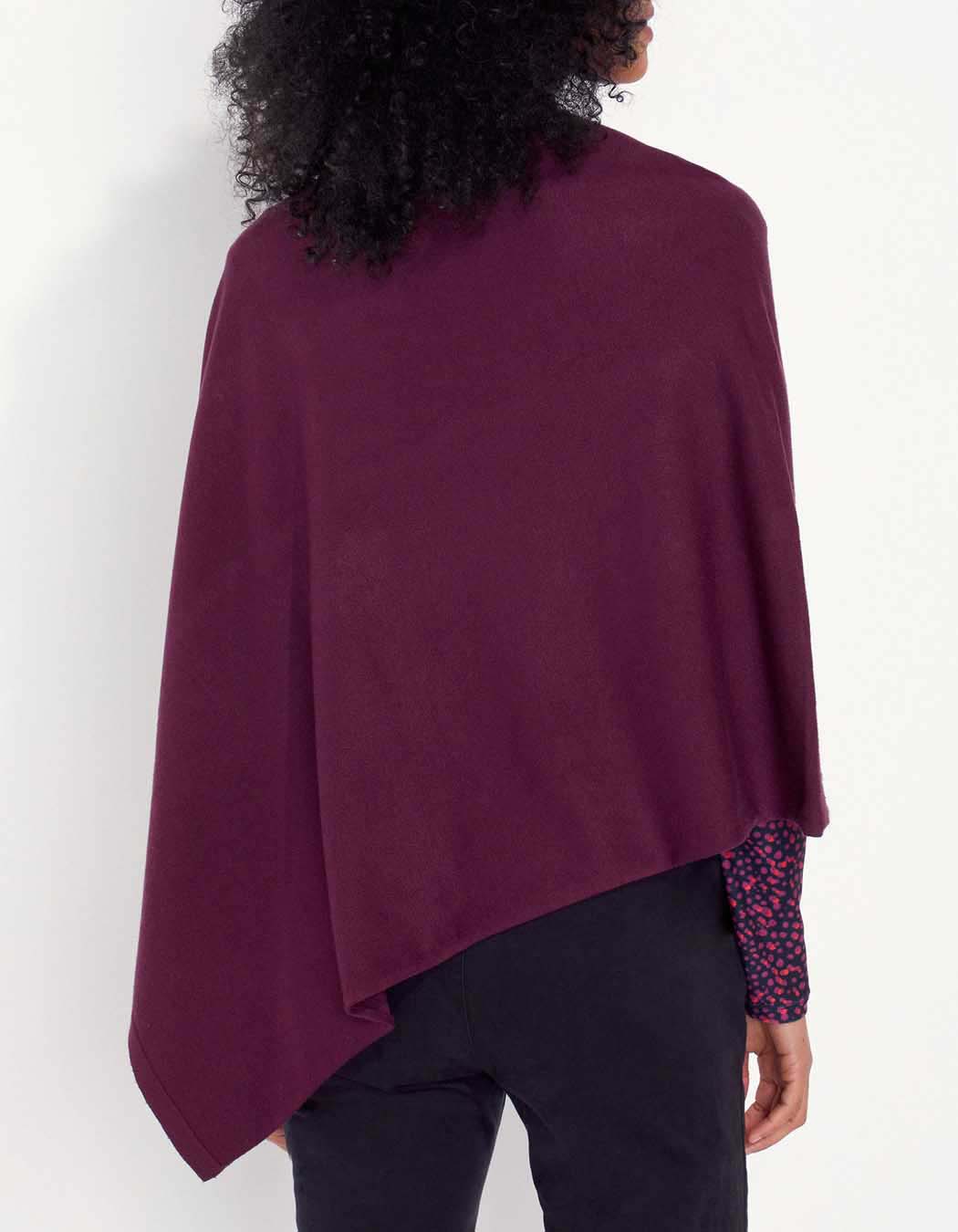 Poncho maille LAYAMA