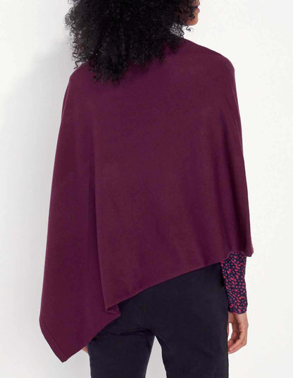 Poncho maille LAYAMA