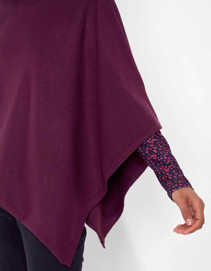 Poncho maille LAYAMA
