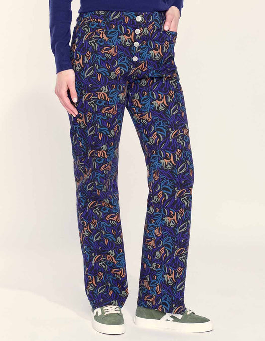 Pantalon droit large coton LAMITTA
