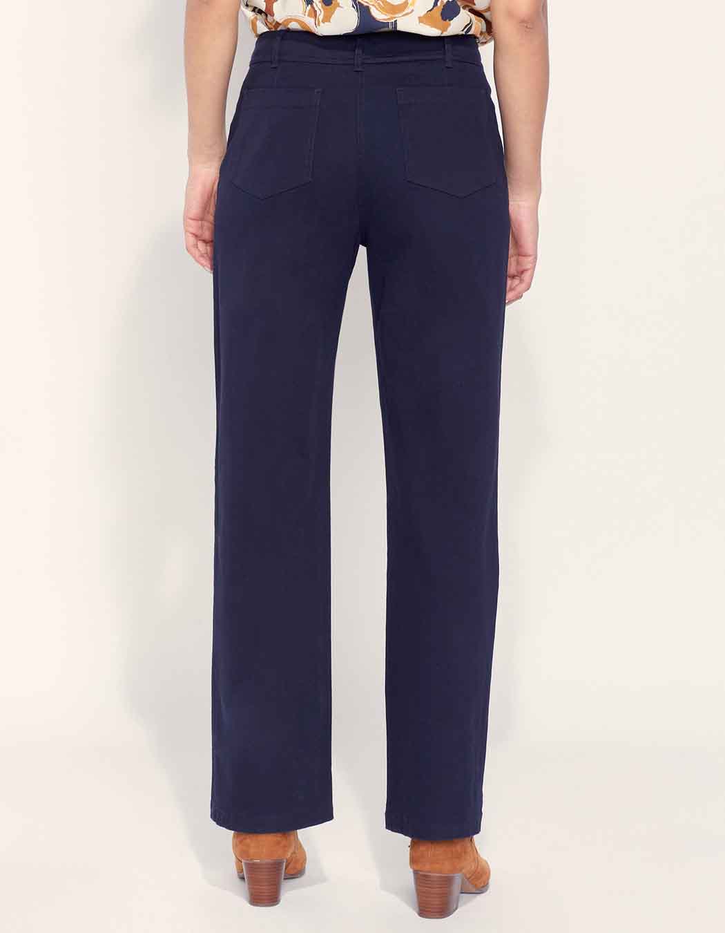 Pantalon droit large coton LAMITTA