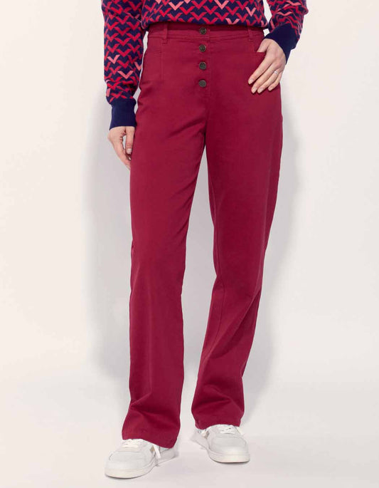 Pantalon droit large coton LAMITTA