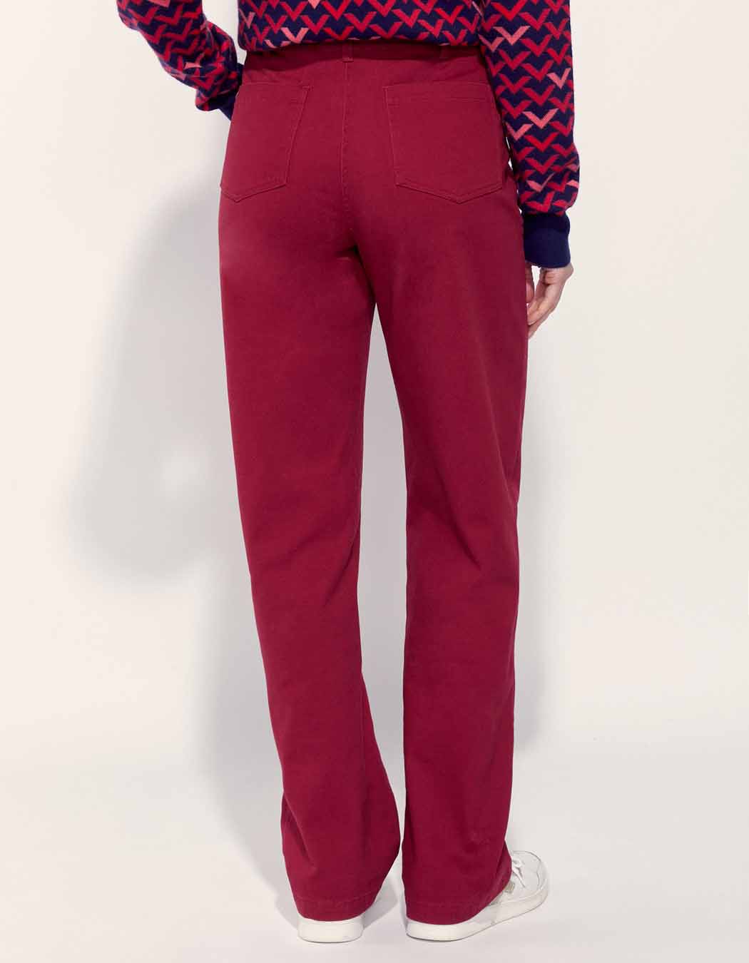 Pantalon droit large coton LAMITTA