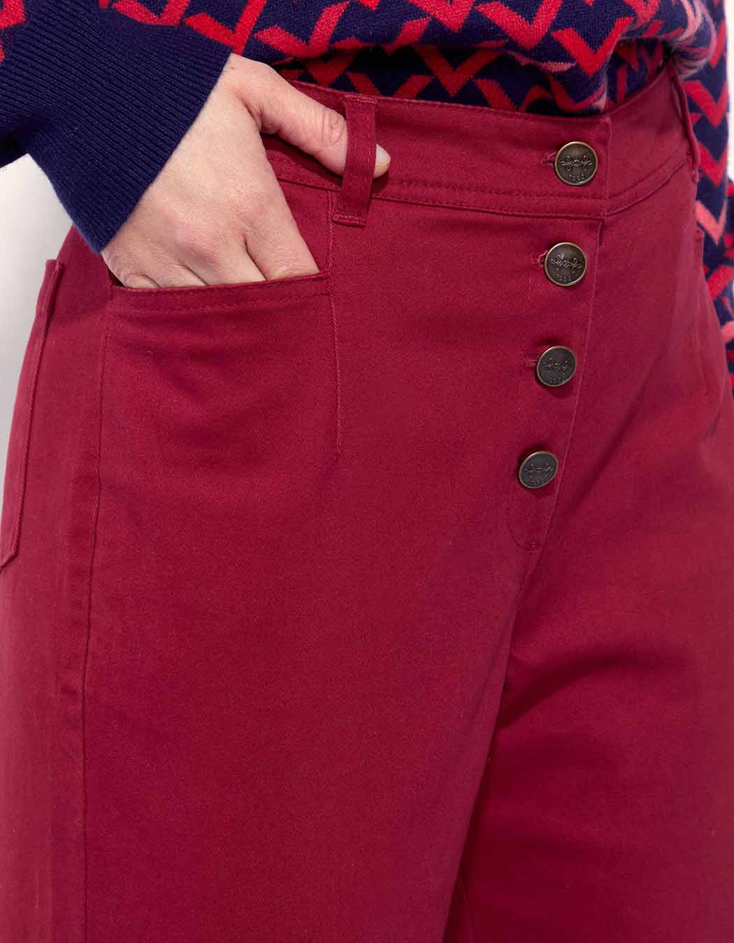 Pantalon droit large coton LAMITTA