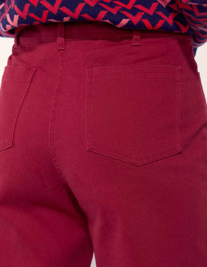Pantalon droit large coton LAMITTA