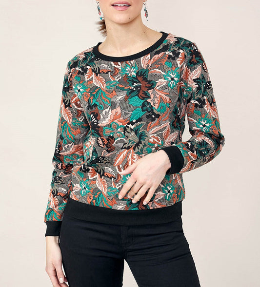 Sweat jacquard TINGRI