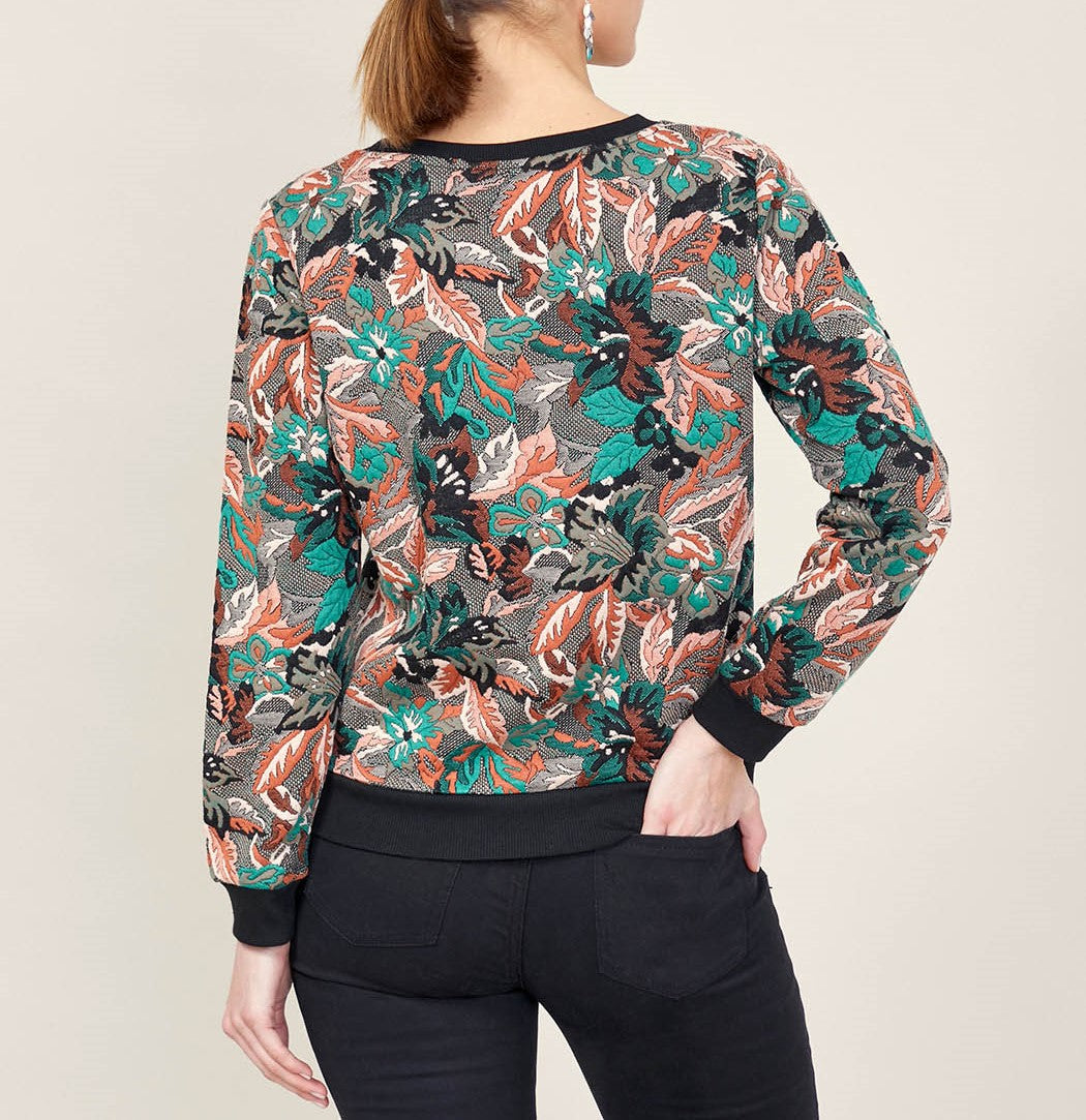 Sweat jacquard TINGRI