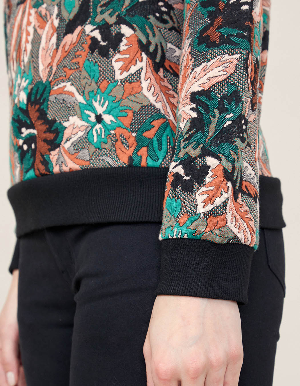 Sweat jacquard TINGRI