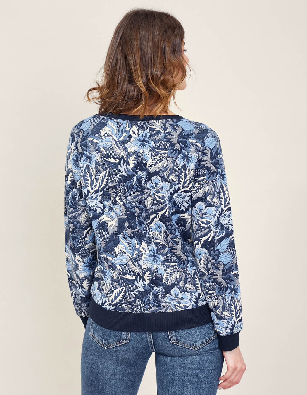 Sweat jacquard TINGRI