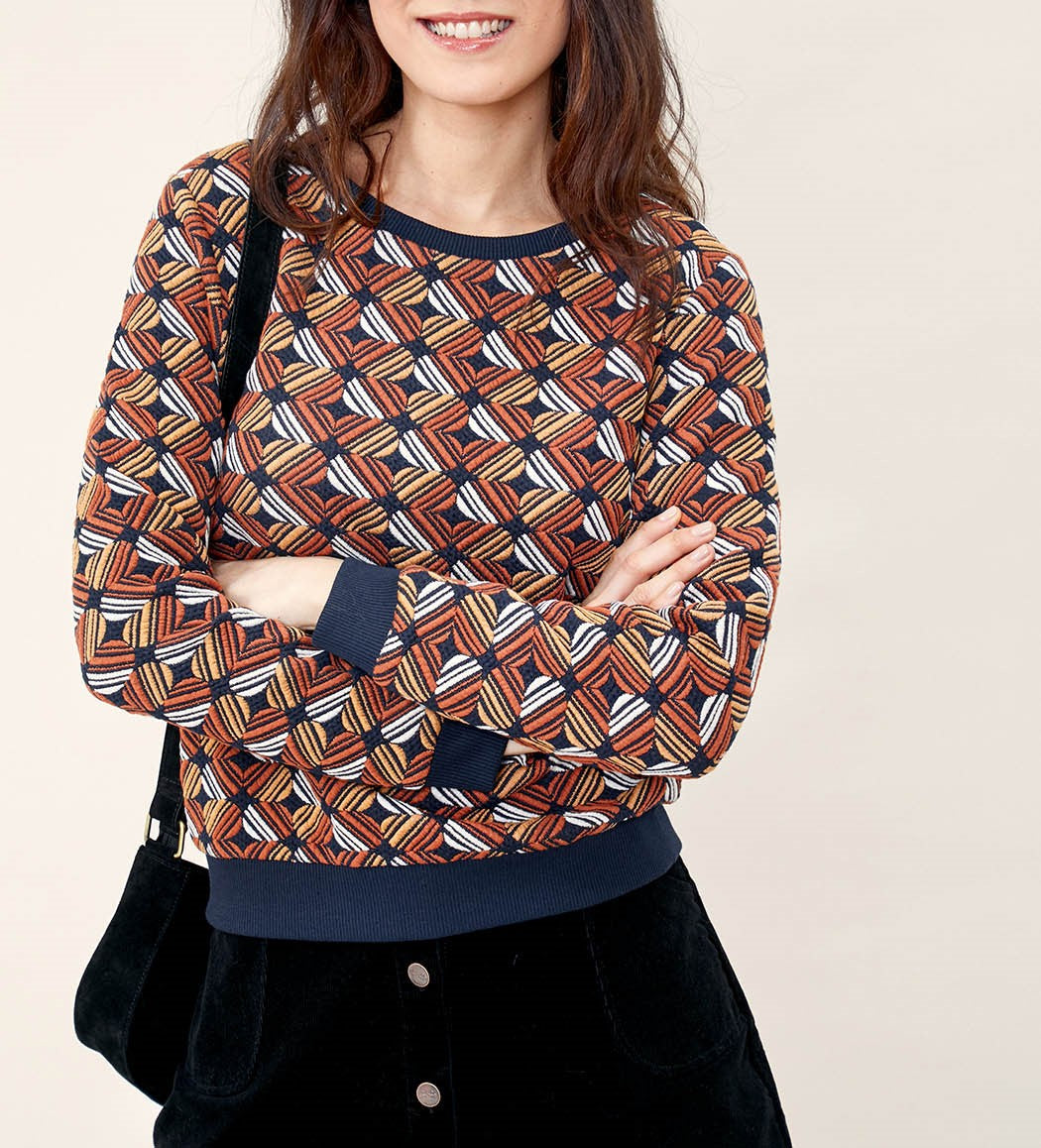 Sweat jacquard TINGRI